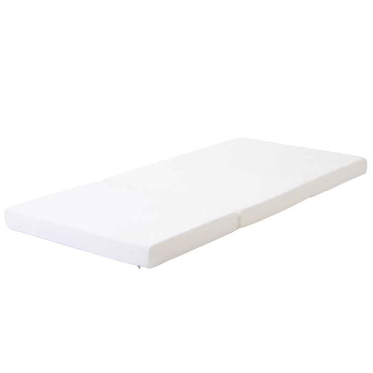 [JPN Warehouse] Three-Fold Highly Flexible Single Mattress, Size: 195x197x10cm