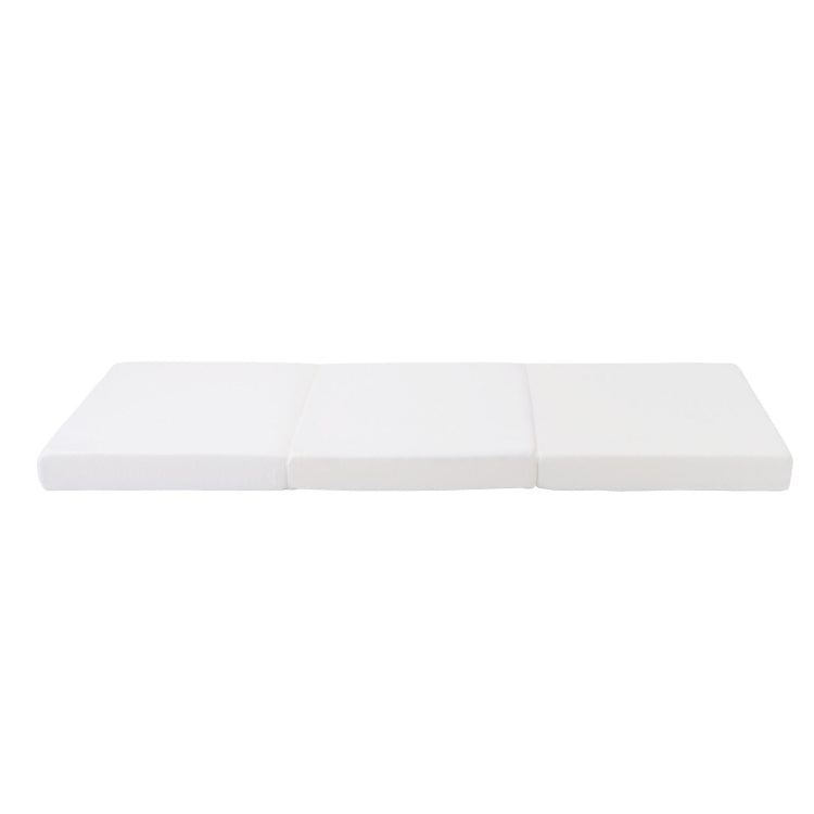 [JPN Warehouse] Three-Fold Highly Flexible Single Mattress, Size: 195x197x10cm