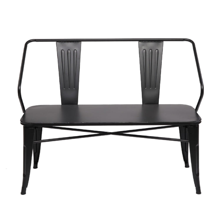 [US Warehouse] 45 inch Pure Iron Industrial Wind Bench