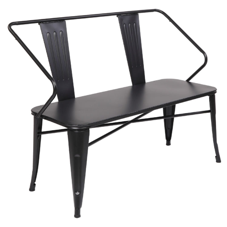 [US Warehouse] 45 inch Pure Iron Industrial Wind Bench