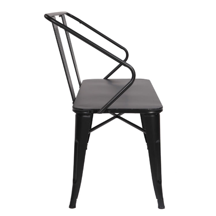 [US Warehouse] 45 inch Pure Iron Industrial Wind Bench