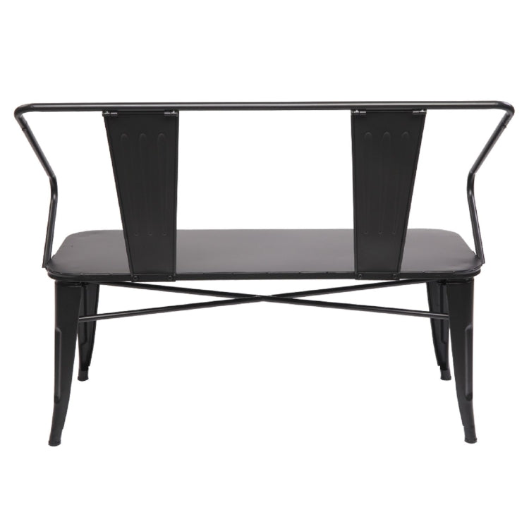 [US Warehouse] 45 inch Pure Iron Industrial Wind Bench