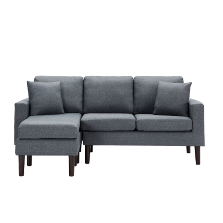 [US Warehouse] Living Room Furniture Four Seat Sofa with Pillow