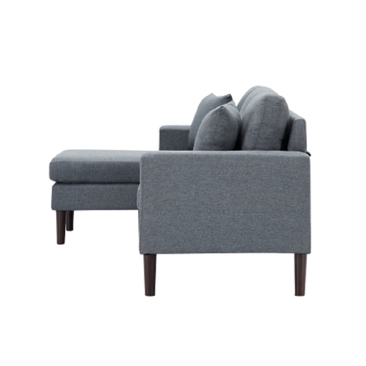 [US Warehouse] Living Room Furniture Four Seat Sofa with Pillow