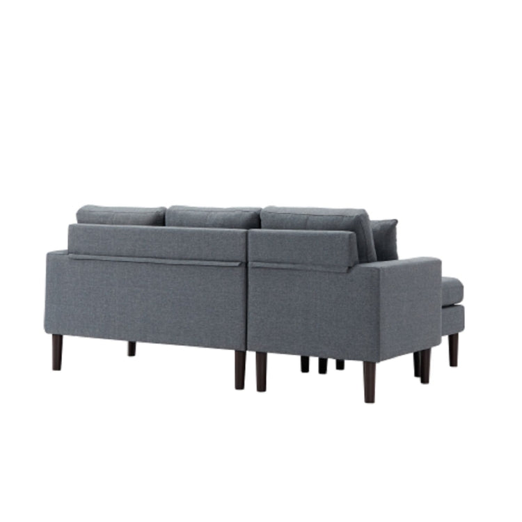 [US Warehouse] Living Room Furniture Four Seat Sofa with Pillow
