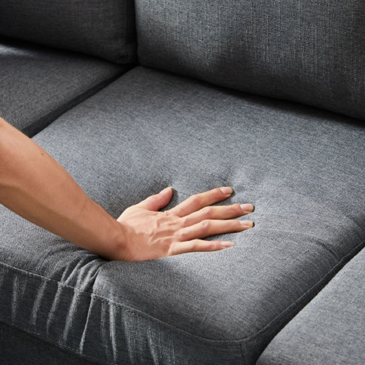 [US Warehouse] Living Room Furniture Four Seat Sofa with Pillow