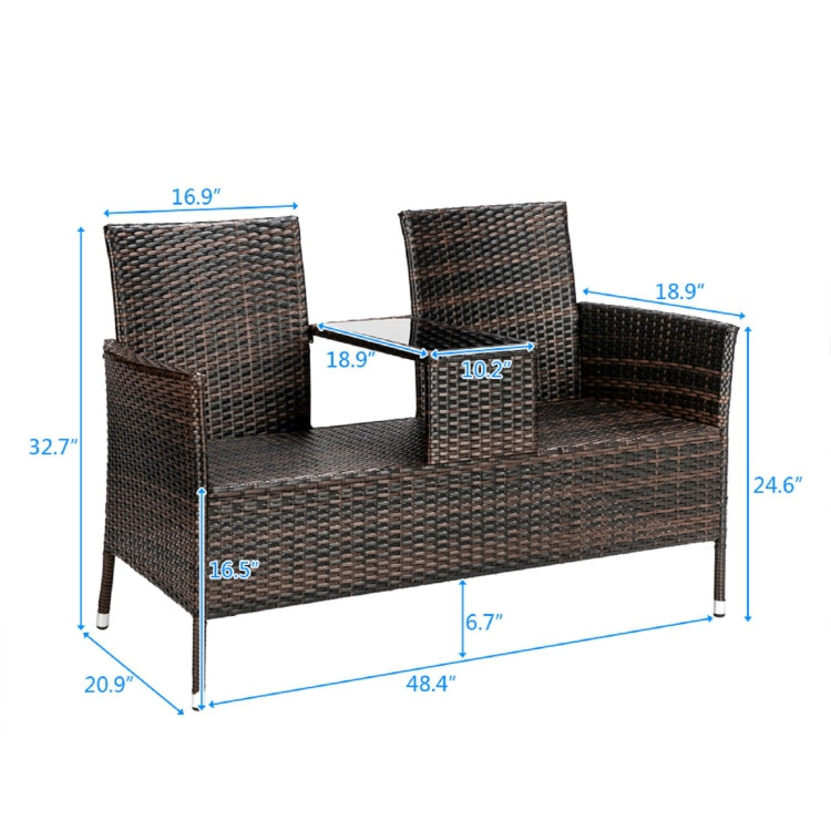 [US Warehouse] Living Room Furniture Lover Chairs