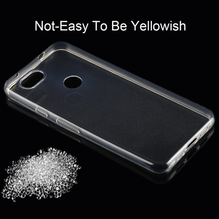 0.75mm Ultrathin Transparent TPU Soft Protective Case for Google Pixel 3 Lite