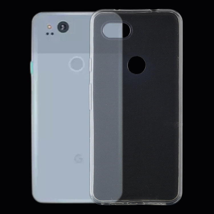 0.75mm Ultrathin Transparent TPU Soft Protective Case for Google Pixel 3 XL Lite