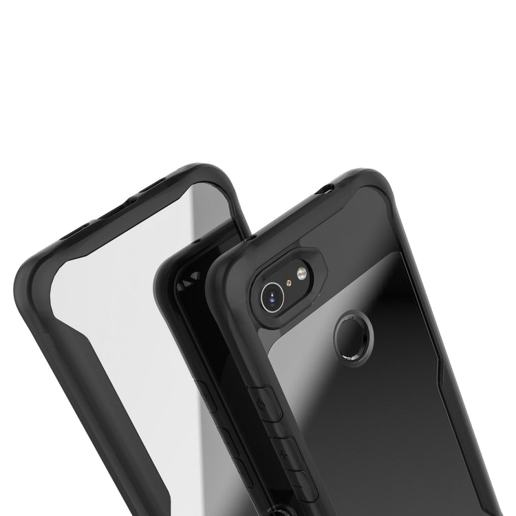 Transparent PC + TPU Full Coverage Shockproof Protective Case for Google Pixel 3a XL