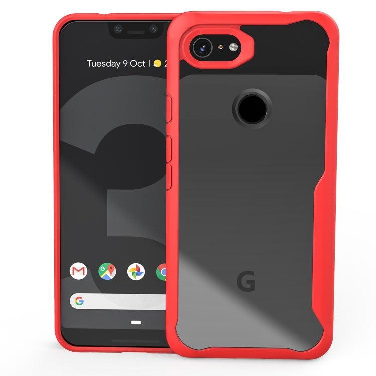 Transparent PC + TPU Full Coverage Shockproof Protective Case for Google Pixel 3a XL