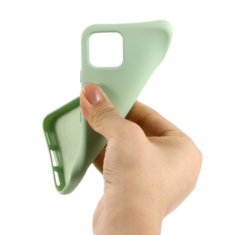 Solid Color Liquid Silicone Shockproof Full Coverage Case for Google Pixel 4