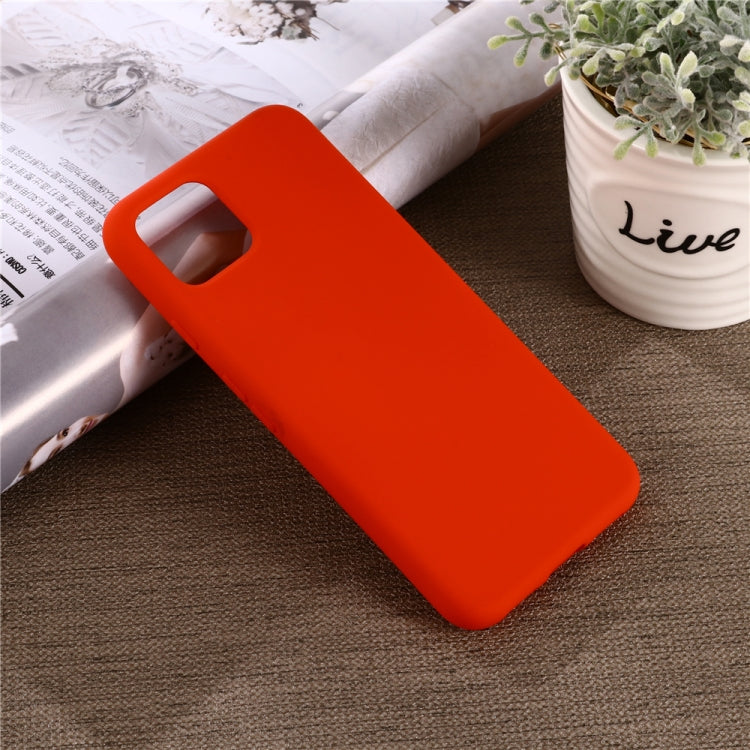 Solid Color Liquid Silicone Shockproof Full Coverage Case for Google Pixel 4