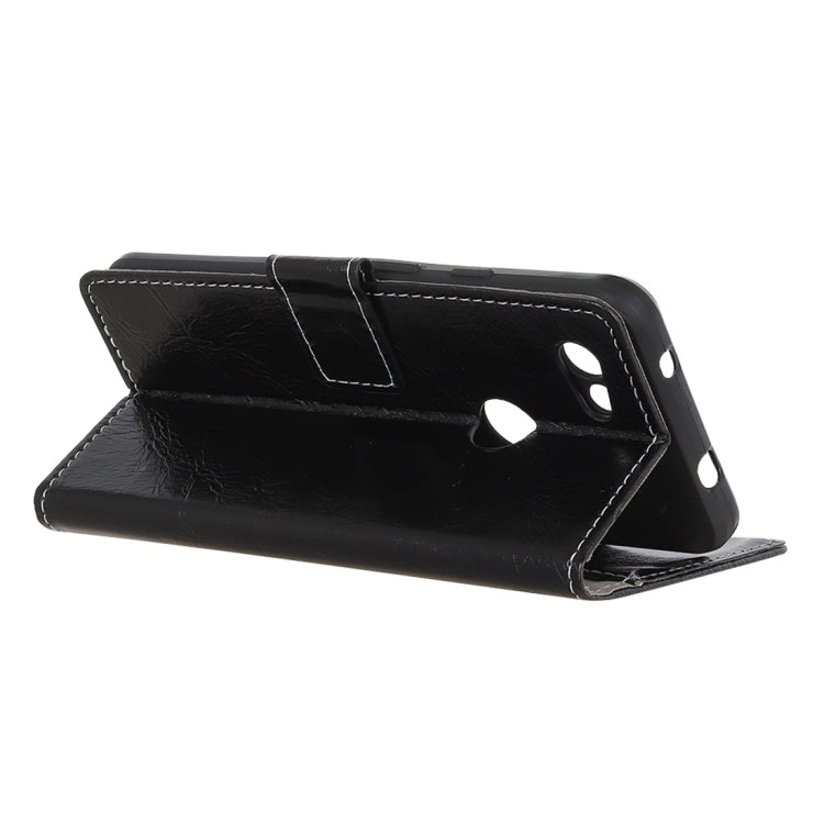 Retro Crazy Horse Texture Horizontal Flip Leather Case for Google Pixel 3 Lite XL / Pixel 3A XL, with Holder & Card Slots & Photo Frame