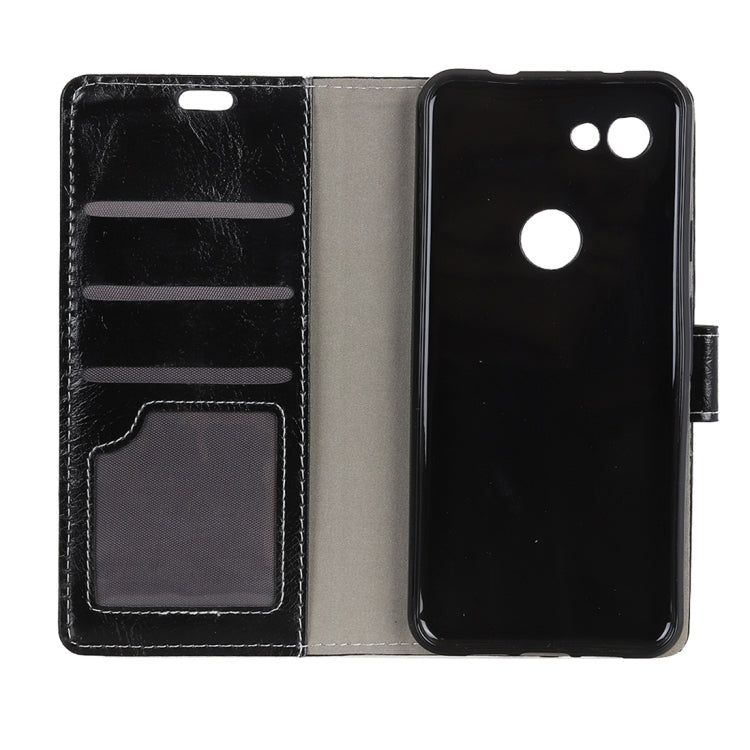 Retro Crazy Horse Texture Horizontal Flip Leather Case for Google Pixel 3 Lite XL / Pixel 3A XL, with Holder & Card Slots & Photo Frame
