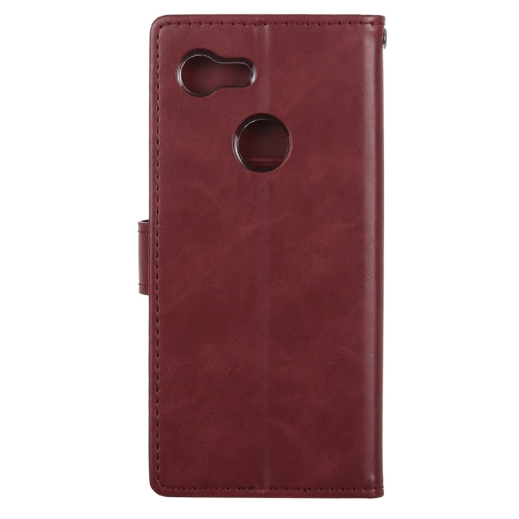 GOOSPERY BLUE MOON DIARY Crazy Horse Texture Horizontal Flip Leather Case for Google Pixel 3, with Holder & Card Slots & Wallet