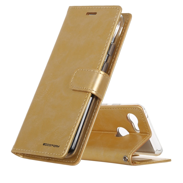 GOOSPERY BLUE MOON DIARY Crazy Horse Texture Horizontal Flip Leather Case for Google Pixel 3 XL, with Holder & Card Slots & Wallet