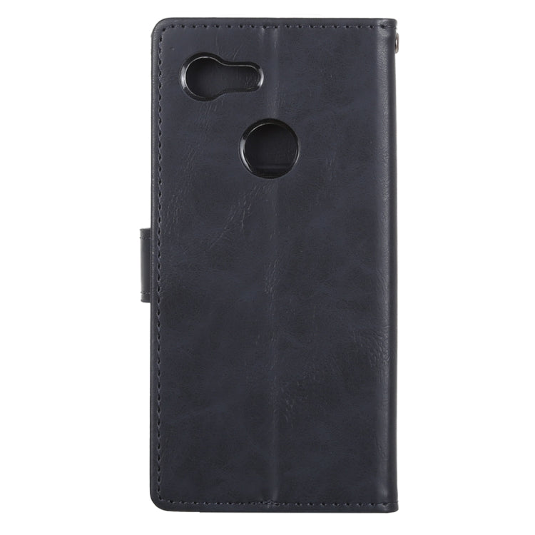 GOOSPERY BLUE MOON DIARY Crazy Horse Texture Horizontal Flip Leather Case for Google Pixel 3 XL, with Holder & Card Slots & Wallet