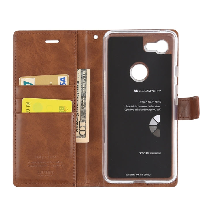 GOOSPERY BLUE MOON DIARY Crazy Horse Texture Horizontal Flip Leather Case for Google Pixel 3 XL, with Holder & Card Slots & Wallet