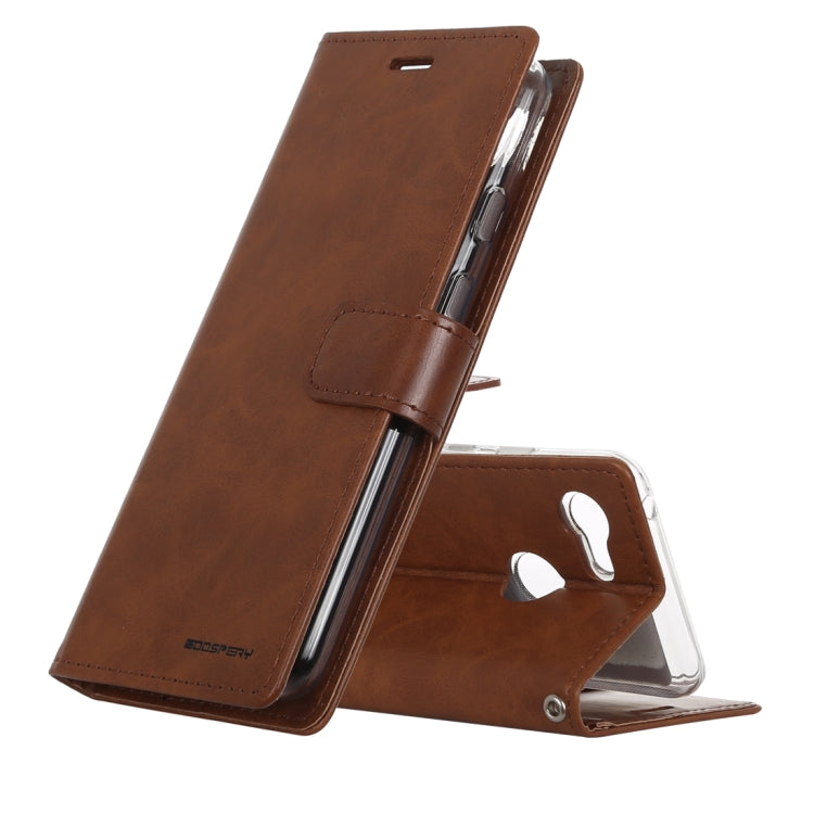 GOOSPERY BLUE MOON DIARY Crazy Horse Texture Horizontal Flip Leather Case for Google Pixel 3 XL, with Holder & Card Slots & Wallet