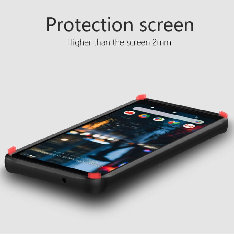 For Google Pixel 2 Transparent PC + TPU Full Coverage Shockproof Protective Back Case