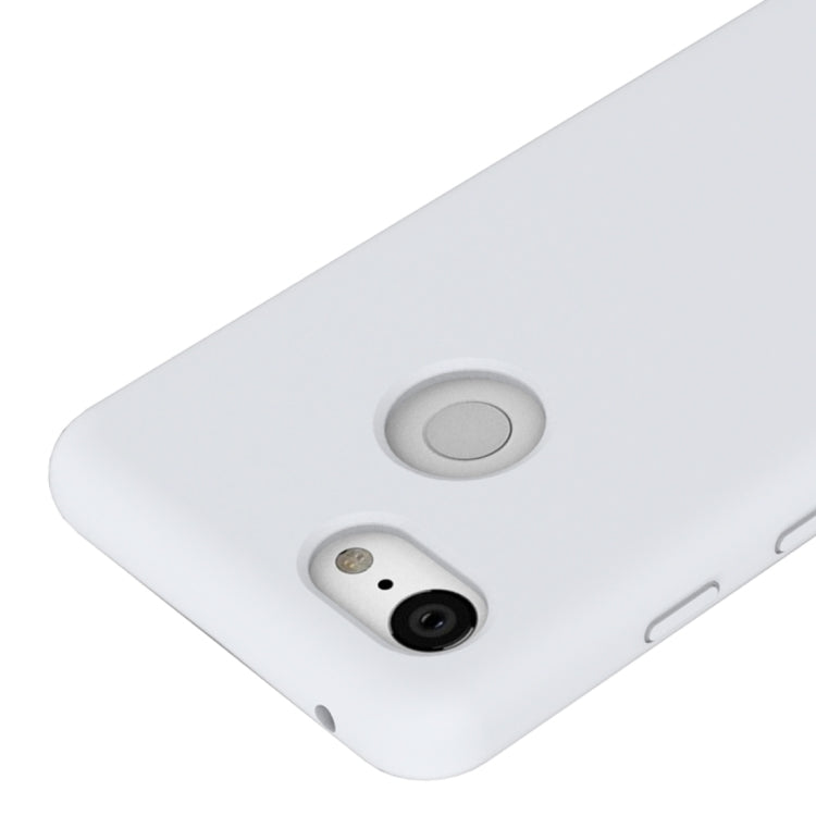 Solid Color Liquid Silicone Dropproof Protective Case for Google Pixel 3