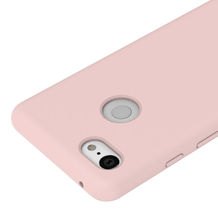 Solid Color Liquid Silicone Dropproof Protective Case for Google Pixel 3 XL