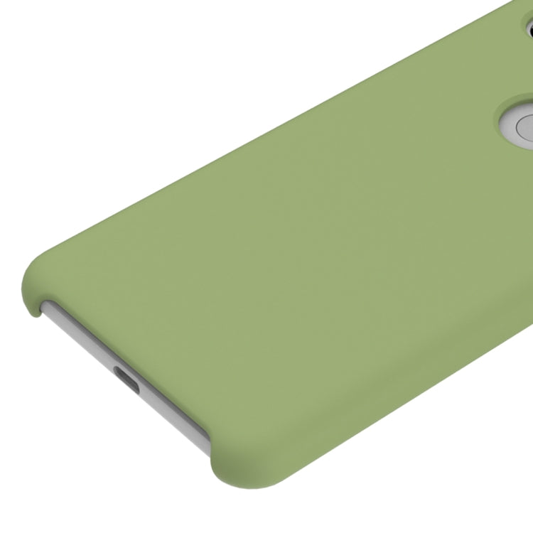 Solid Color Liquid Silicone Dropproof Protective Case for Google Pixel 3 XL