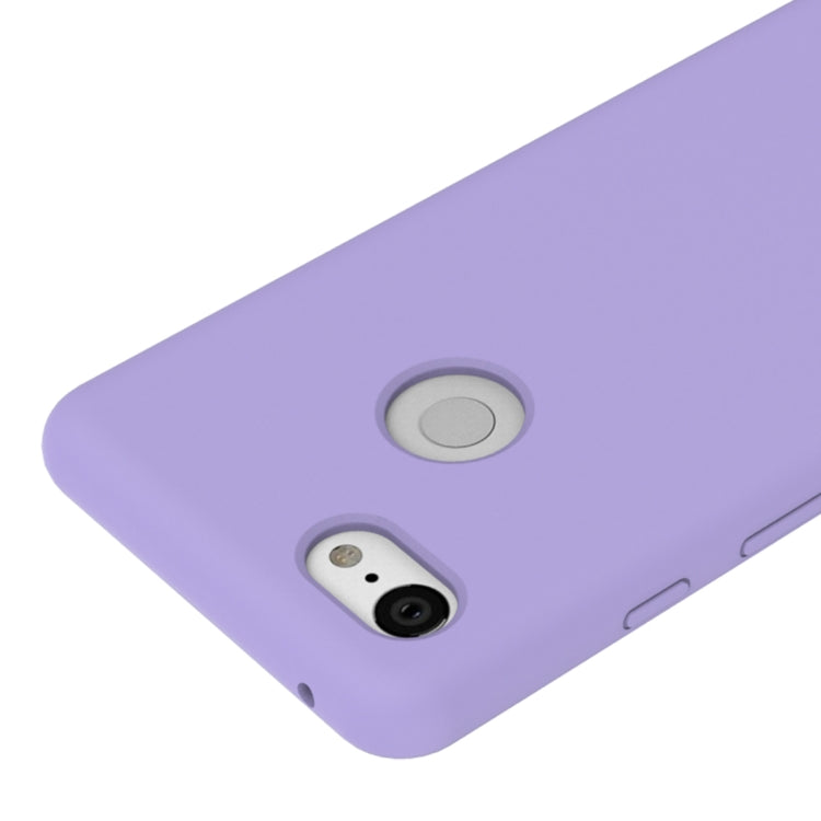 Solid Color Liquid Silicone Dropproof Protective Case for Google Pixel 3 XL