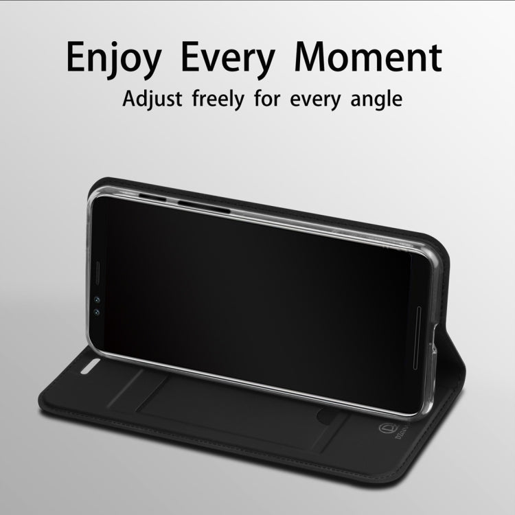 DZGOGO ISKIN Series Slight Frosted PU + TPU  Case for Google Pixel 3