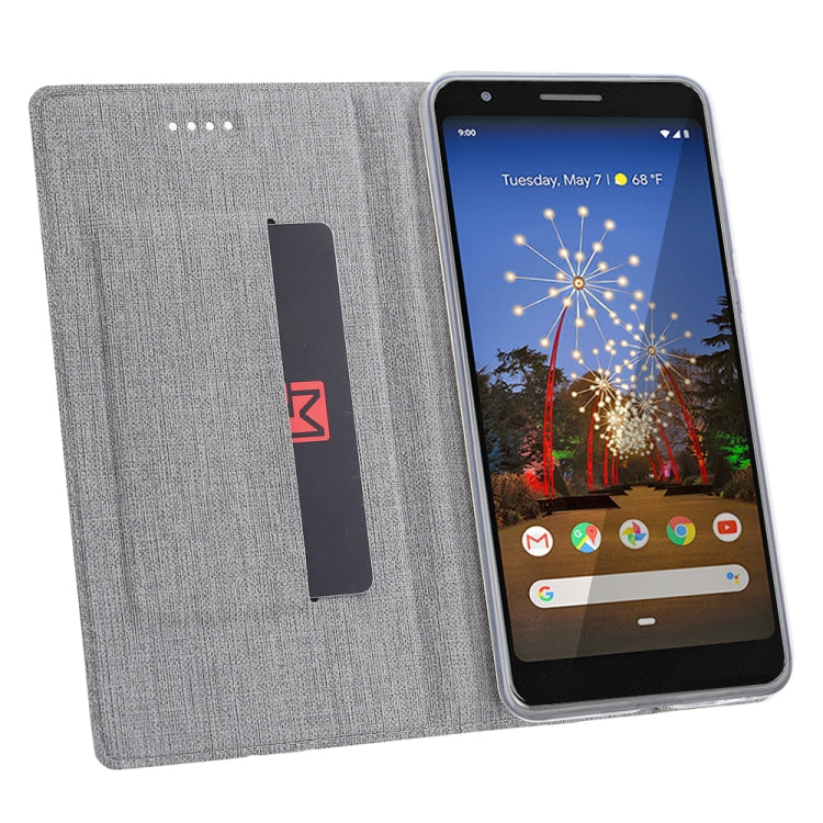 ViLi Texture PU Leather Case for Google Pixel 3a XL, with Holder & Card Slots & Wallet