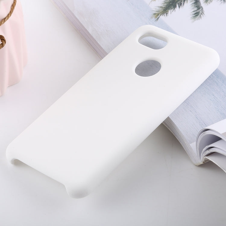 Solid Color Liquid Silicone Shockproof Soft Case for Google Pixel 3