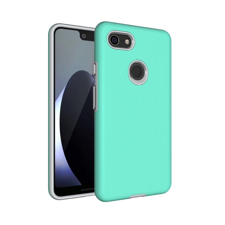 Anti-slip Armor Texture TPU + PC Case for Google Pixel 3 XL