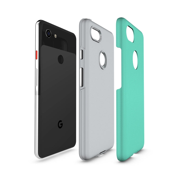 Anti-slip Armor Texture TPU + PC Case for Google Pixel 3 XL