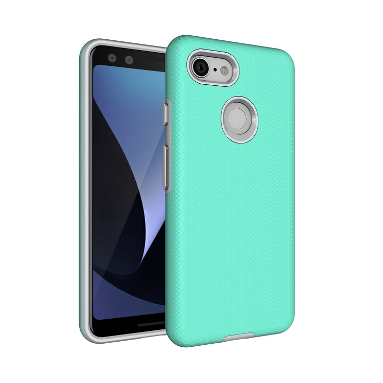 Anti-slip Armor Texture TPU + PC Case for Google Pixel 3