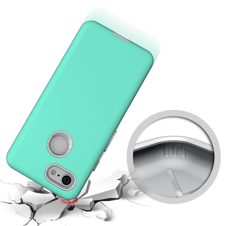 Anti-slip Armor Texture TPU + PC Case for Google Pixel 3