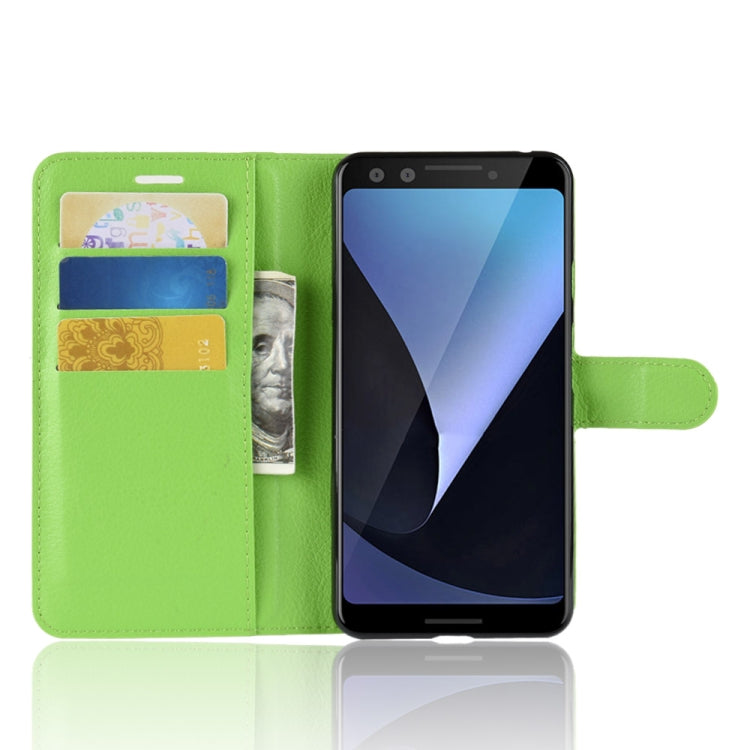 Litchi Texture Horizontal Flip Leather Case for Google Pixel 3, with Wallet & Holder & Card Slots