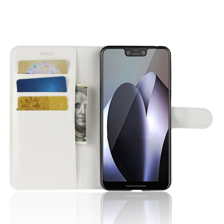 Litchi Texture Horizontal Flip Leather Case for Google Pixel 3 XL, with Wallet & Holder & Card Slots