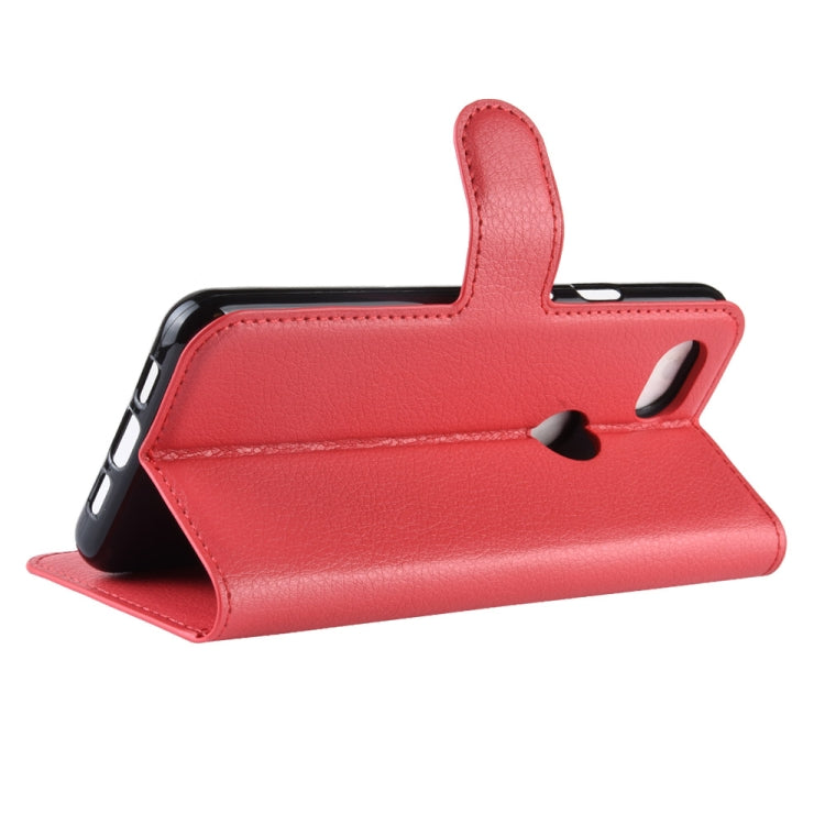 Litchi Texture Horizontal Flip Leather Case for Google Pixel 3 Lite, with Wallet & Holder & Card Slots