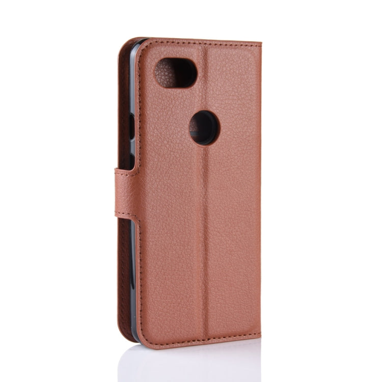 Litchi Texture Horizontal Flip Leather Case for Google Pixel 3 Lite, with Wallet & Holder & Card Slots