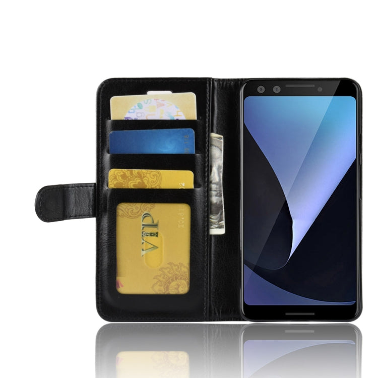 Crazy Horse Texture Horizontal Flip Leather Case for Google Pixel 3, with Wallet & Holder & Card Slots