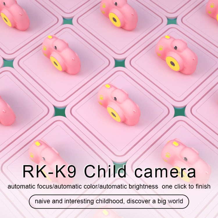 RK-K9 2.0 / 2.4 inch 20.0MP Dual-lens Child Camera, Support Game & Video & 64GB TF Card
