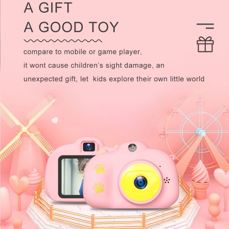 RK-K9 2.0 / 2.4 inch 20.0MP Dual-lens Child Camera, Support Game & Video & 64GB TF Card
