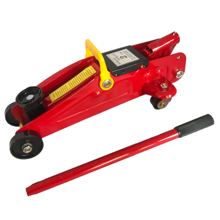 [US Warehouse] Steel Mini Portable Horizontal Jack Car Repair Tool, Bearable Weight: 2 Ton