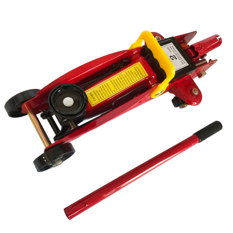 [US Warehouse] Steel Mini Portable Horizontal Jack Car Repair Tool, Bearable Weight: 2 Ton