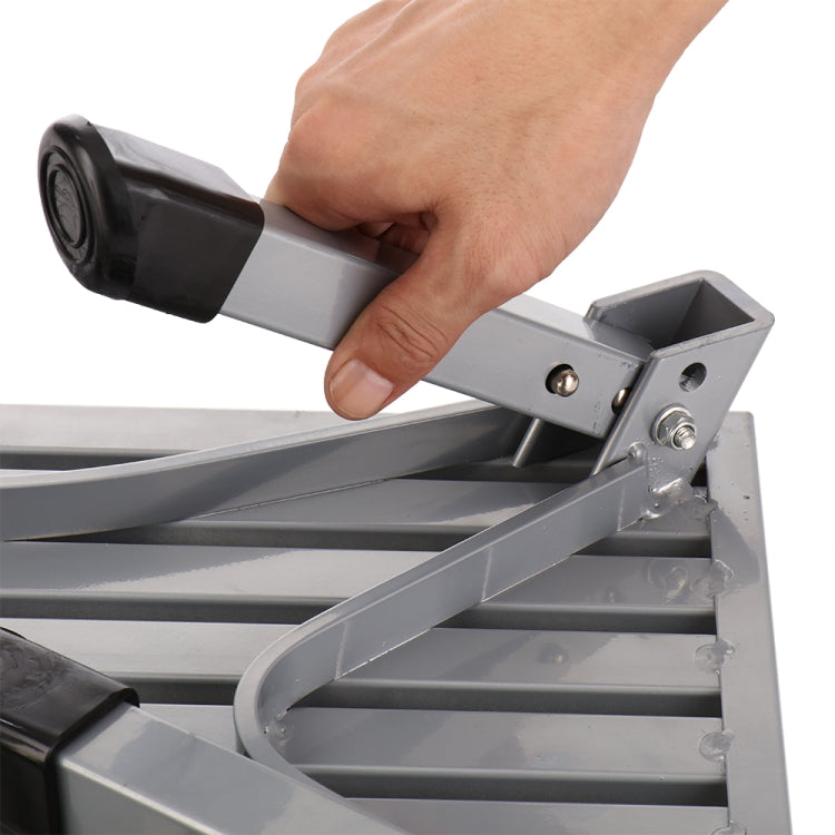 [US Warehouse] Aluminum Foldable Foot-stool Rest Stool for Trailer