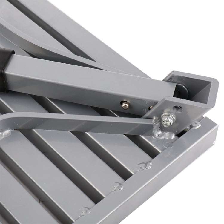 [US Warehouse] Aluminum Foldable Foot-stool Rest Stool for Trailer