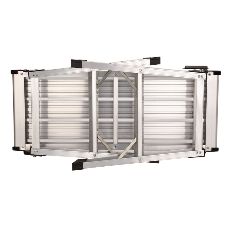 [US Warehouse] Aluminum Foldable Car Wash Bench Platform Ladder