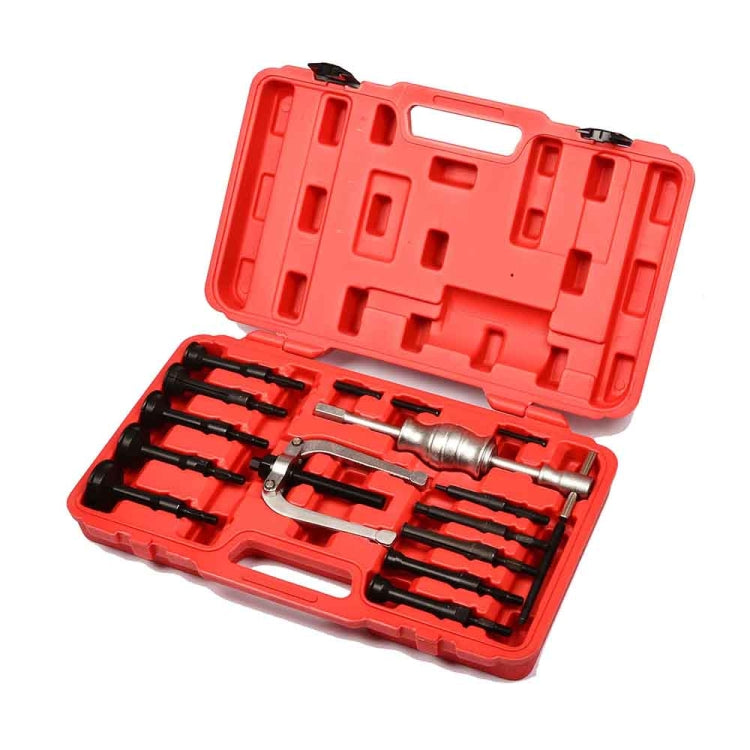 [US Warehouse] 16 in 1 Blind Hole Inner Bearing Puller Slide Hammer Tool Kit