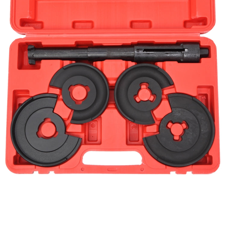 [US Warehouse] 5 in 1 Shock Absorber Coil Spring Compressor Set for Mercedes Benz(Red)